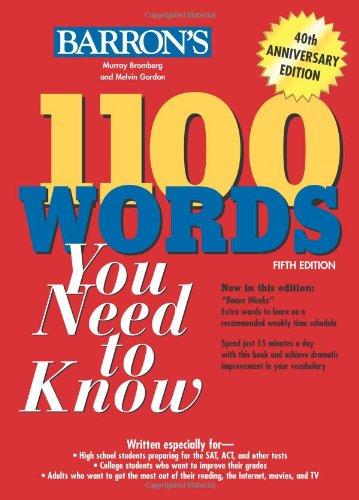 1100 Words You Need to Know (Barron's 1100 Words You Need to Know)