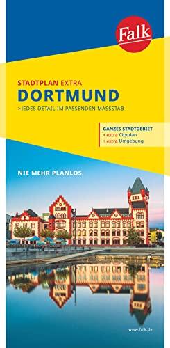 Falk Stadtplan Extra Dortmund 1:22 000: mit Ortsteilen von Bochum, Castrop-Rauxel, Holzwickede, Lünen, Schwerte (Falk Stadtplan Extra Standardfaltung - Deutschland)