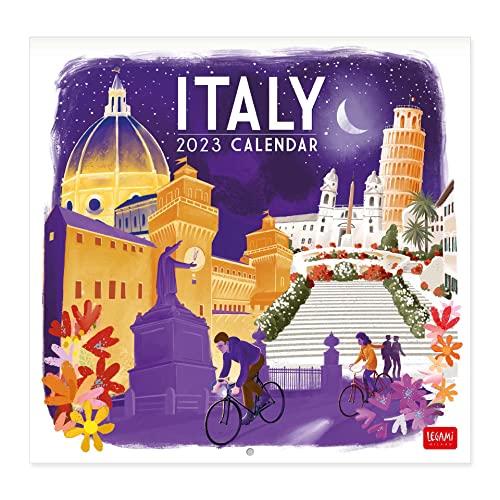 Uncoated Paper Italy Wall Calendar 2023 (CITIES)