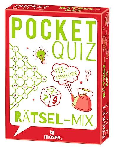 Pocket Quiz Rätsel-Mix: 50 Knifflige Rätsel zum um-die-Ecke-Denken (Pocket Quiz: Ab 12 Jahre /Erwachsene)