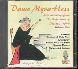 Myra Hess at Illinois Vol. 1