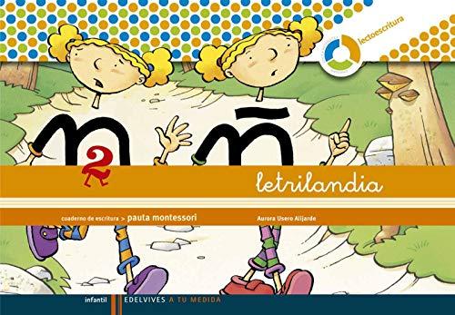 Cuaderno de escritura 2: Pauta Montessori (A tu medida (Entorno lógica matemática))