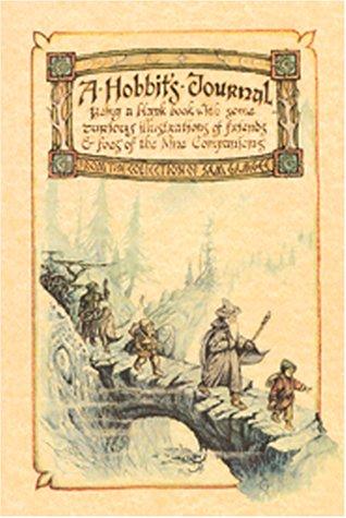 Hobbit's Journal: Being a Blank Book with Some Curious Illustrations of Friends and Foes of the Nine Companions (Parchment Journals)