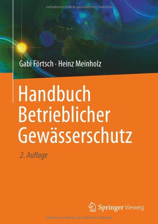 Handbuch Betrieblicher Gewässerschutz