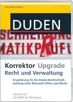 Duden Korrektor Upgrade Recht und Verwaltung 6.0