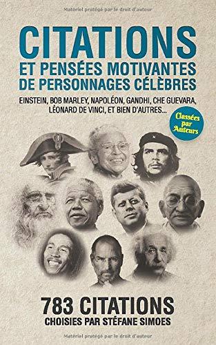 Citations et pensées motivantes de personnages célèbres