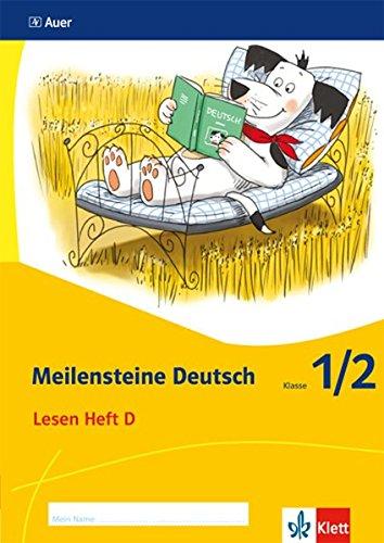 Meilensteine Deutsch / Heft D Klasse 1/2: Lesestrategien - Ausgabe ab 2017