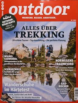 Outdoor 2/2023 "Alles über Trekking"