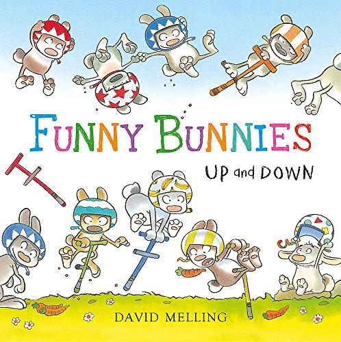 Funny Bunnies: Up and Down Board Book