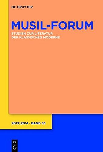 Musil-Forum: 2013/2014