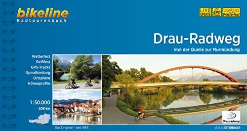 Drau-Radweg: Von der Quelle zur Murmündung. 1:50.000, 508 km, wetterfest/reißfest, GPS-Tracks Download, LiveUpdate (Bikeline Radtourenbücher)