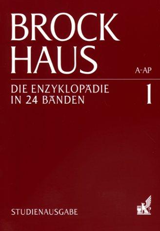 Brockhaus Enzyklopädie, 20., neubearb. Aufl., 24 Bde., Studienausg.