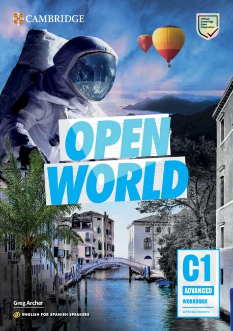 Open World Advanced Workbook without answers with Audio English for Spanish Speakers