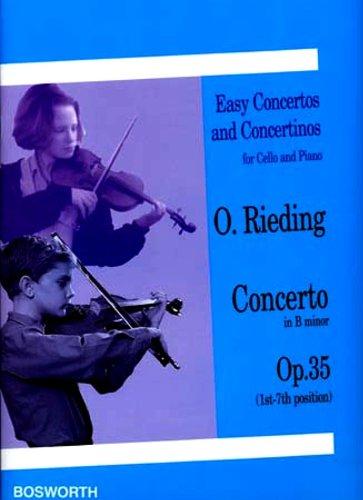 Concerto in B minor. Op. 35. Easy Concertos and Concertinos for Cello and Piano