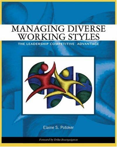 Managing Diverse Working Styles: The Leadership Competitive Advantage