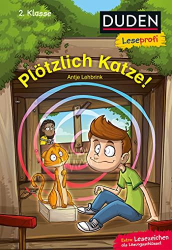 Duden Leseprofi – Plötzlich Katze!, 2. Klasse: Kinderbuch für Erstleser ab 7 Jahren (Lesen lernen 2. Klasse, Band 28)