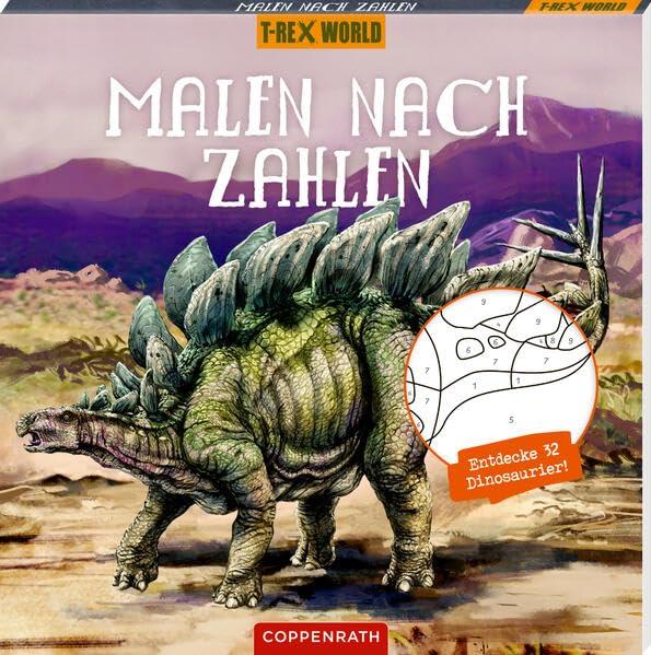 Malen nach Zahlen: 32 saurierstarke Motive! (T-Rex World)