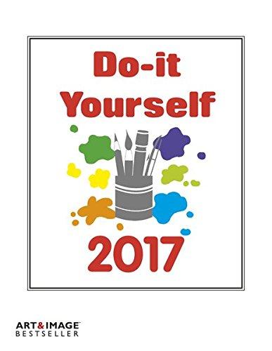 Do-it-yourself 2017 - Bastelkalender 2017 weiß, Kalender zum selber machen  -  24 x 31 cm