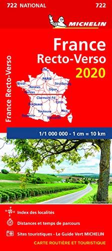 Carte Michelin France Recto-verso 2020