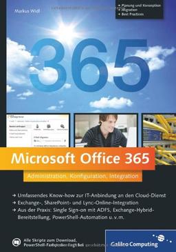 Microsoft Office 365: Administration, Konfiguration, Integration (Galileo Computing)