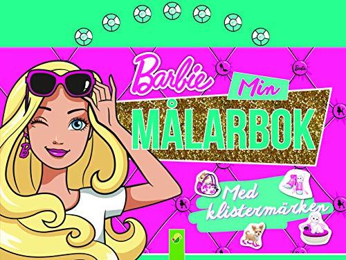 Barbie min målarbok med klistermärken