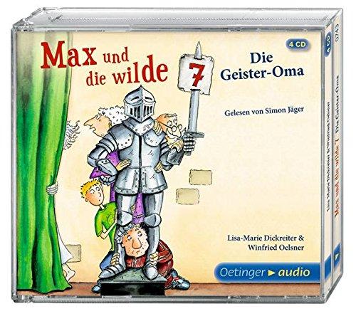 Max und die Wilde Sieben. Die Geister-Oma (3CD): Band 2, Gekürzte Lesung, 210 Min.