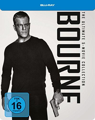 Bourne Box 1-5 (Steelbook) (exklusiv bei Amazon.de) [Blu-ray] [Limited Edition]