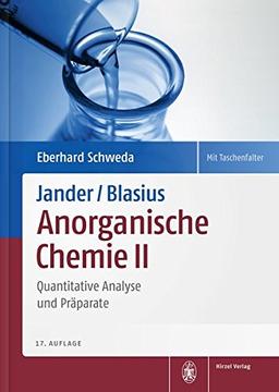 Jander/Blasius, Anorganische Chemie II: Quantitative Analyse und Präparate