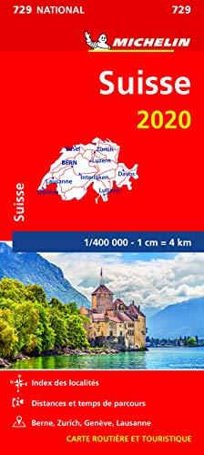 Carte Michelin Suisse 2020