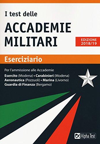 I test delle accademie militari. Eserciziario (TestMilitari)