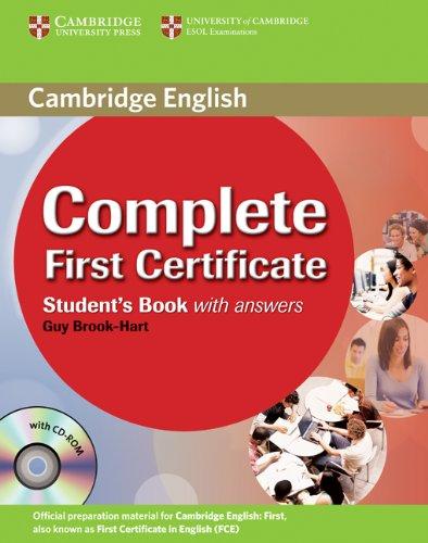 Complete First Certificate Student's Book with Answers with Cd-Rom