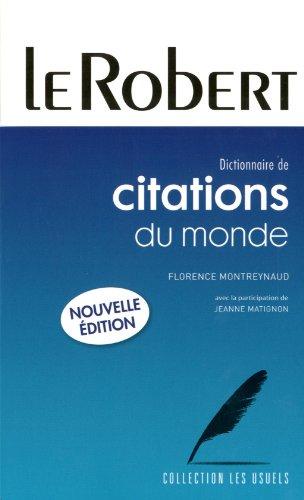 Dictionnaire de citations du monde