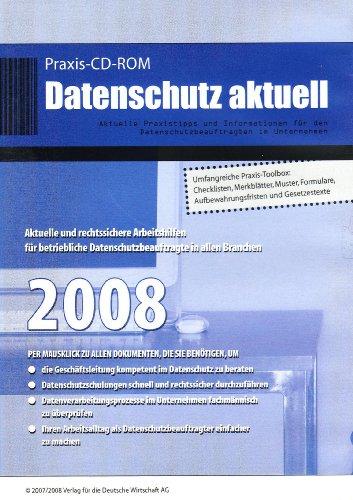 Praxis-CD-ROM Datenschutz aktuell