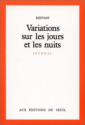 Variations sur les jours et les nuits : journal