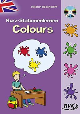 Kurz-Stationenlernen Colours (inkl. CD)