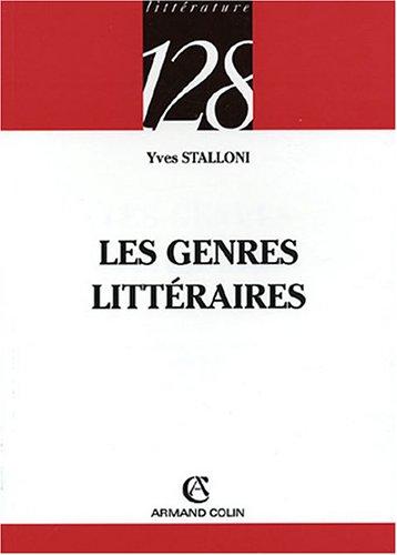 Les genres littéraires