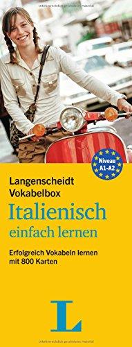 Langenscheidt Vokabelbox Italienisch einfach lernen - Box mit 800 Karteikarten: Erfolgreich Vokabeln lernen mit 800 Karten (Langenscheidt Vokabelbox einfach lernen)