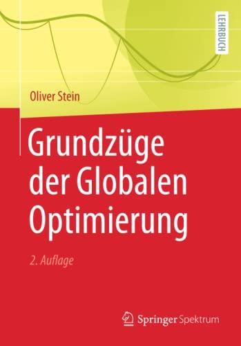 Grundzüge der Globalen Optimierung