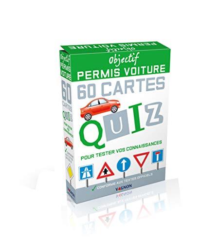 Objectif permis voiture : 60 cartes quiz pour tester vos connaissances