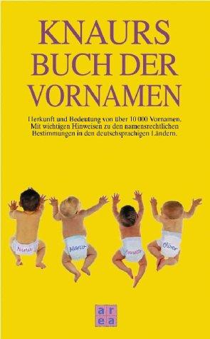 Knaurs Buch der Vornamen