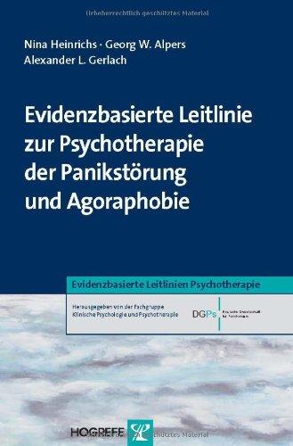 Evidenzbasierte Leitlinie zur Psychotherapie der Panikstörung und Agoraphobie