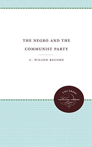 The Negro and the Communist Party