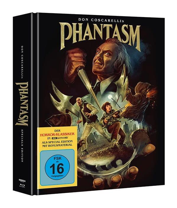 Phantasm - Das Böse - 4K Ultra HD Limited Mediabook Uncut Edition + Blu-ray + DVD + Bonusmaterial - Special Edition