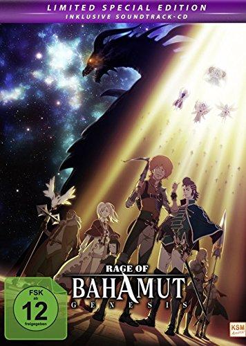 Rage of Bahamut: Genesis Limited Edition (Folge 01-Folge 12 und Special #6.5) incl. Soundtrack (15 Songs) & nummerierter J-Card im (3 Disc Mediabook ... Booklet) [3 DVDs]