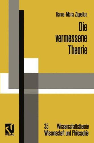 Die vermessene Theorie. Eine kritische Auseinandersetzung mit der Instinkttheorie von Konrad Lorenz und verhaltenskundlicherForschungspraxis