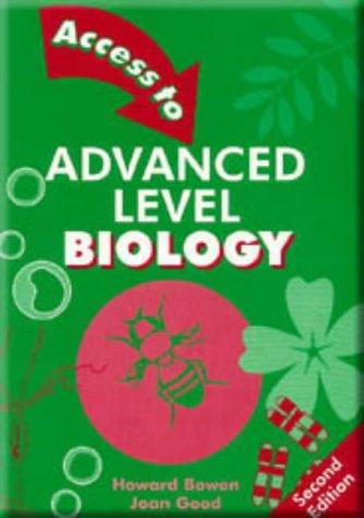 Access to Advanced Level Biology