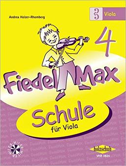 Fiedel Max - Schule für Viola, Band 4, mit CD