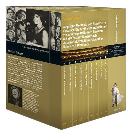 Meister Singer, Magische Momente des klassischen Gesangs, 18 Audio-CDs + Begleitbuch