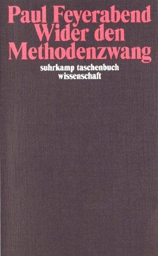 Wider den Methodenzwang (suhrkamp taschenbuch wissenschaft)