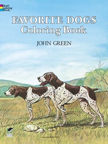 Favorite Dogs Coloring Book (Dover Animal Coloring Books)